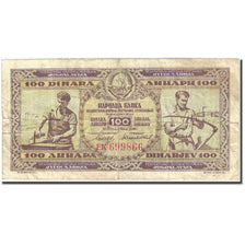 Banknote, Yugoslavia, 100 Dinara, 1946, 1946-05-01, KM:65a, F(12-15)