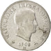 ITALIAN STATES, 5 Lire, 1808, Milan, KM #10.1, VF(30-35), Silver, 24.85