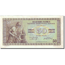 Banknot, Jugosławia, 50 Dinara, 1946, 1946-05-01, KM:64a, AU(50-53)