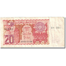 Banknote, Algeria, 20 Dinars, 1982-1983, 1983-01-02, KM:133a, VF(20-25)