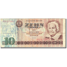 Banknote, Germany - Democratic Republic, 10 Mark, 1971-1985, 1971, KM:28a