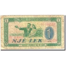 Banknote, Albania, 1 Lek, 1976, 1976, KM:40a, F(12-15)
