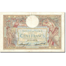 Francia, 100 Francs 1908-1939 Luc Olivier Merson 1923-1927 VF(30-35) KM:78c