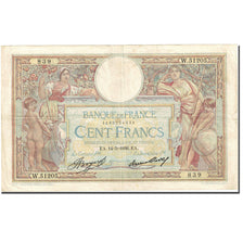 France, 100 Francs 1908-1939 ''Luc Olivier Merson'' 1923-1927 VF (20-25) KM:78c