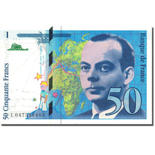 France, 50 Francs, 50 F 1992-1999 ''St Exupéry'', 1992, 1999, UNC(63), KM:157Ad