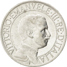 ITALY, Lira, 1910, Rome, KM #45, EF(40-45), Silver, 5.02