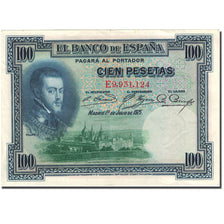 Banknote, Spain, 100 Pesetas, 1925, 1925-07-01, KM:69c, AU(55-58)