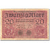 Banknote, Germany, 20 Mark, 1917-1918, 1918-02-20, KM:57, VG(8-10)