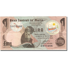 Banknote, Malta, 1 Lira, 1979, 1979, KM:34a, EF(40-45)