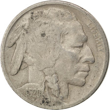 UNITED STATES, Buffalo Nickel, 5 Cents, 1920, U.S. Mint, KM #134, VF(20-25),...