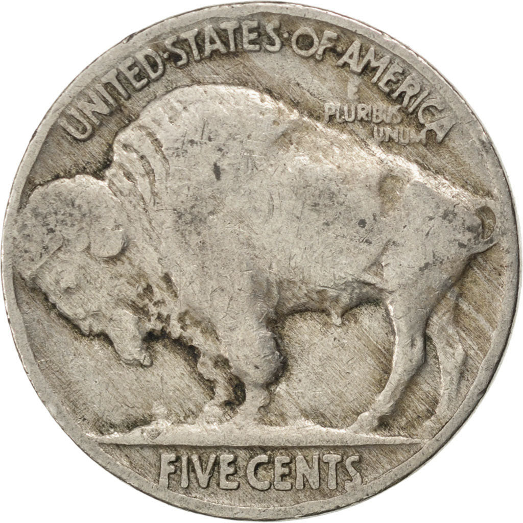 UNITED STATES, Buffalo Nickel, 5 Cents, 1930, U.S. Mint, KM #134, VF(20-25),...