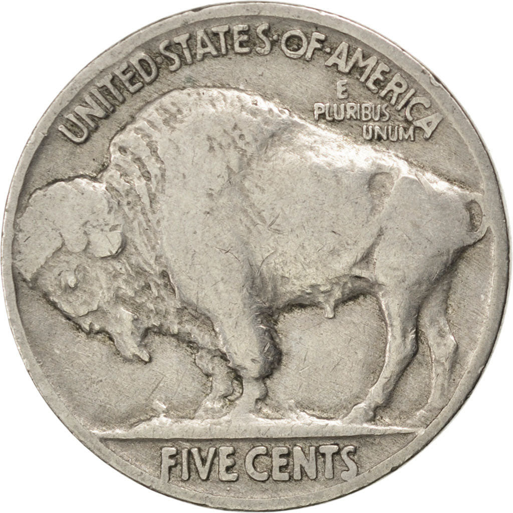 UNITED STATES, Buffalo Nickel, 5 Cents, 1934, U.S. Mint, KM #134, VF(30-35),...
