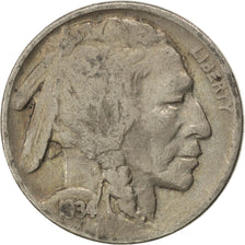 UNITED STATES, Buffalo Nickel, 5 Cents, 1934, U.S. Mint, KM #134, VF(30-35),...