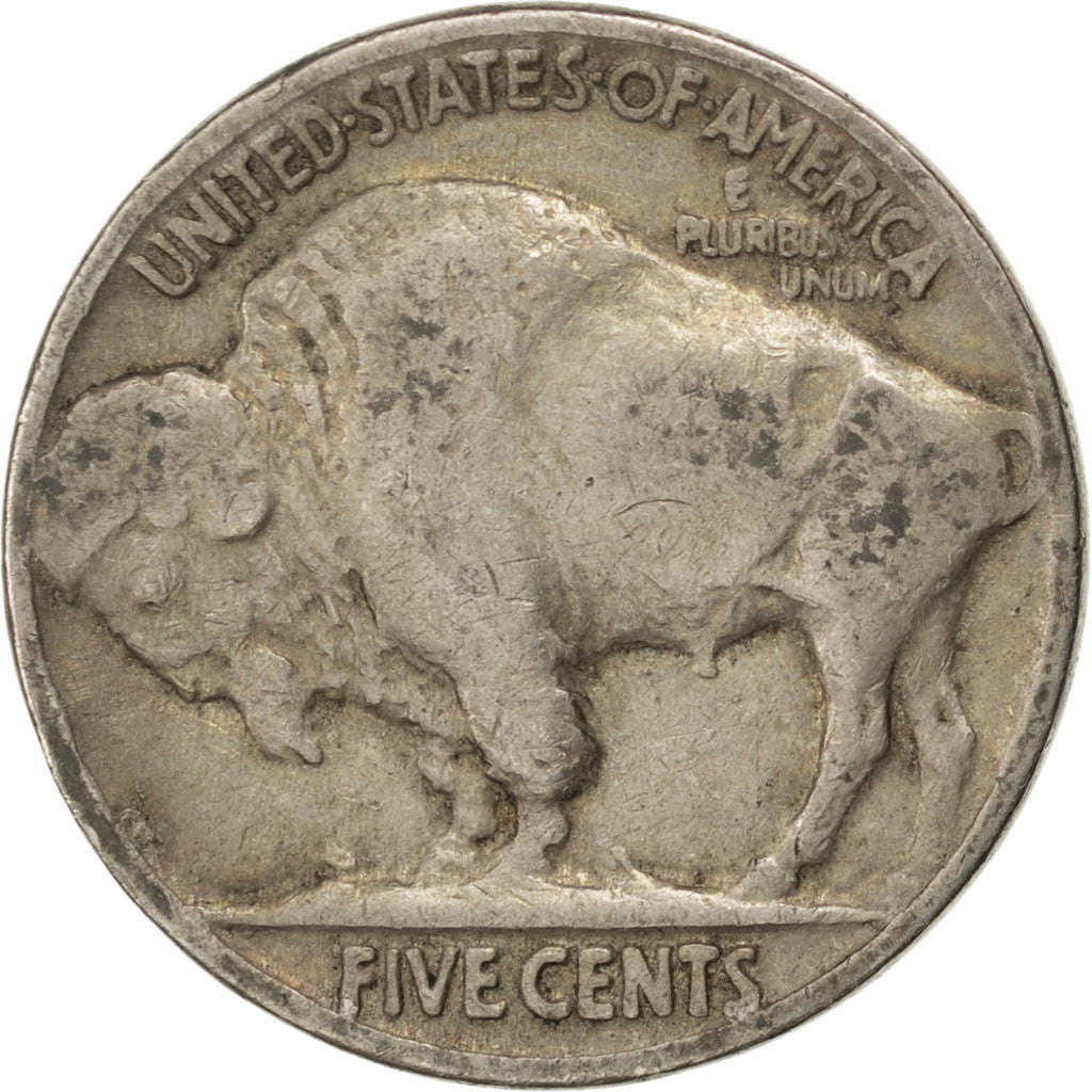 UNITED STATES, Buffalo Nickel, 5 Cents, 1934, U.S. Mint, KM #134, VF(30-35),...
