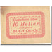 Banknote, Austria, Buch, 10 Heller, valeur faciale, 1921, 1921-01-01, VF(20-25)