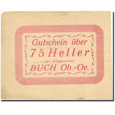 Banknote, Austria, Buch, 75 Heller, valeur faciale, 1921, 1921-01-01, EF(40-45)