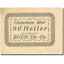 Banknote, Austria, Buch, 90 Heller, valeur faciale 1921-01-01 black AU(55-58)