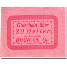 Banknote, Austria, Buch, 20 Heller, valeur faciale 1921-01-01 pink VF(20-25)