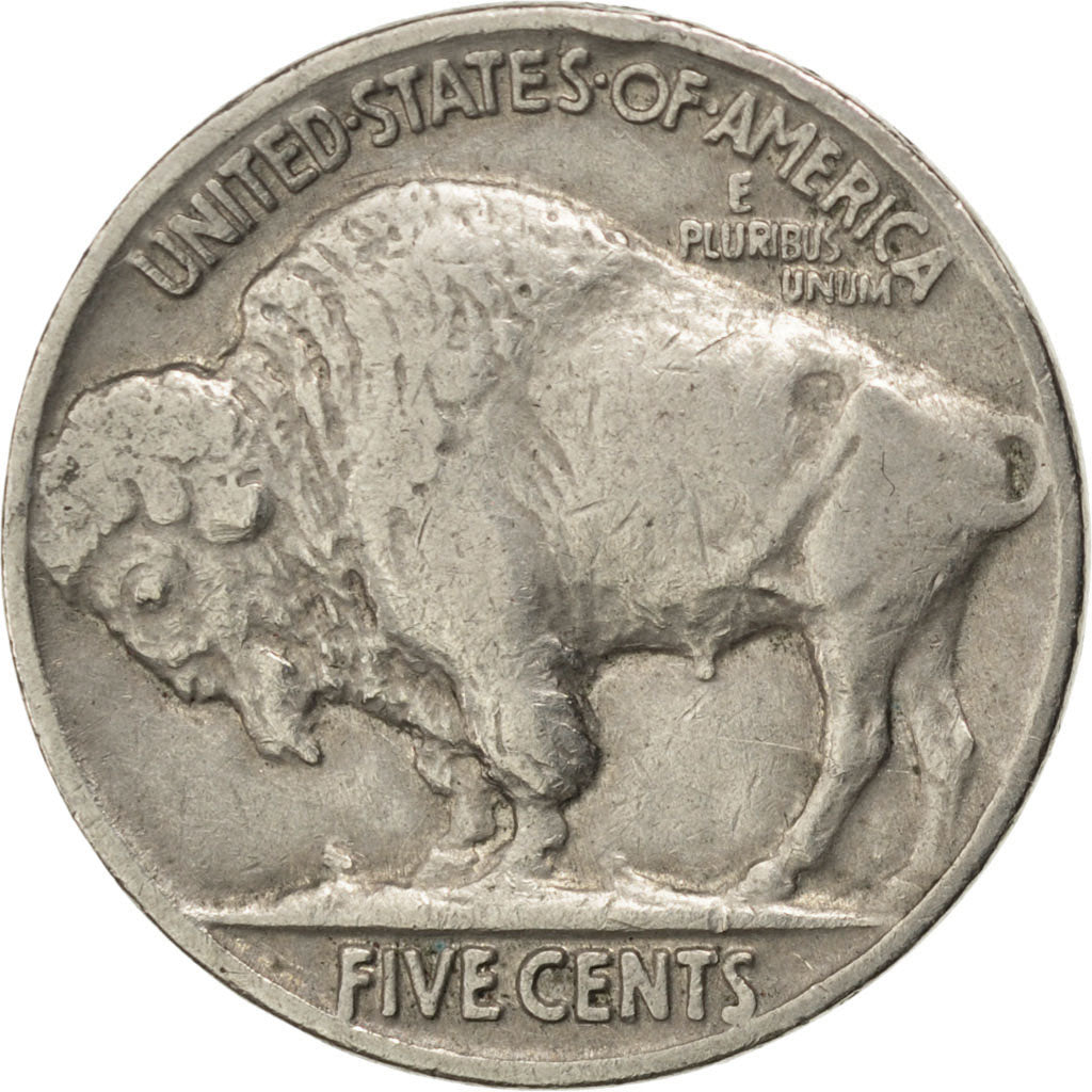 UNITED STATES, Buffalo Nickel, 5 Cents, 1936, U.S. Mint, KM #134, VF(30-35),...