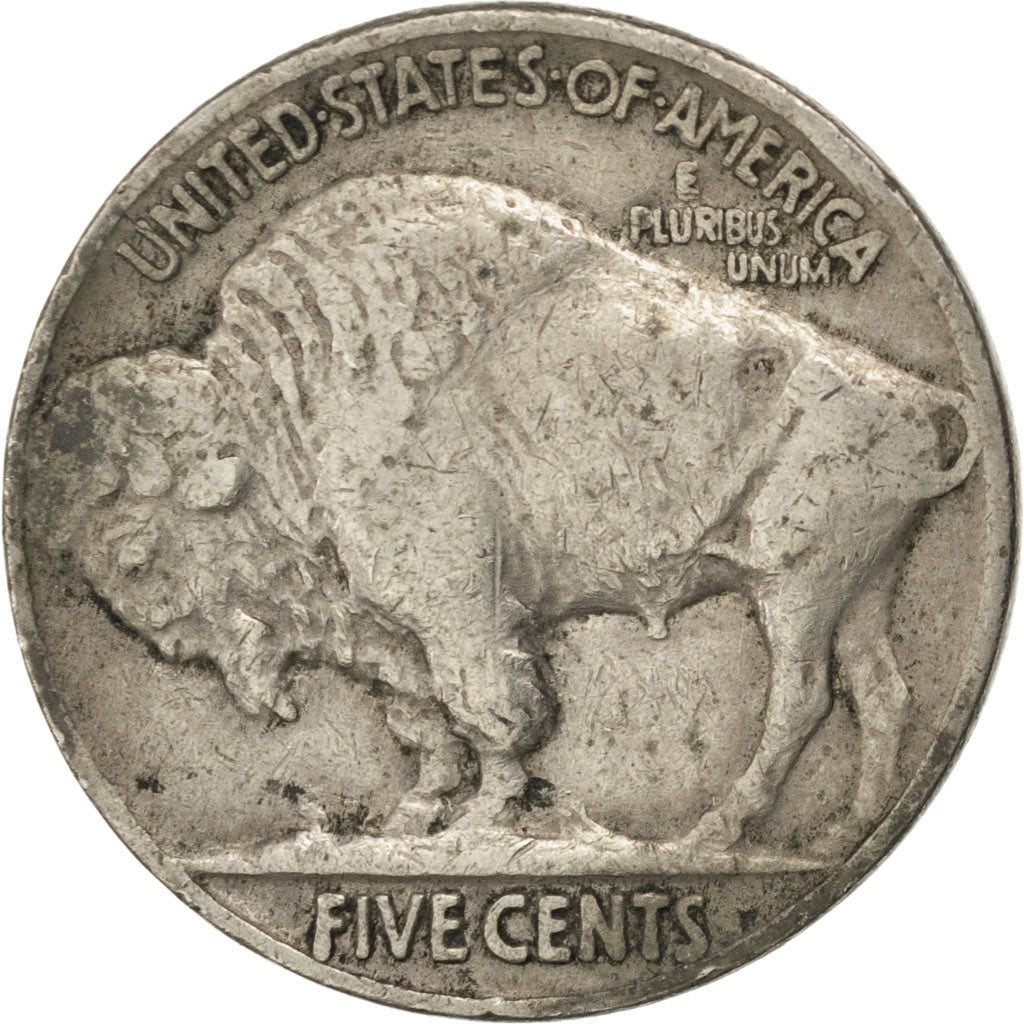 UNITED STATES, Buffalo Nickel, 5 Cents, 1937, U.S. Mint, KM #134, VF(20-25),...