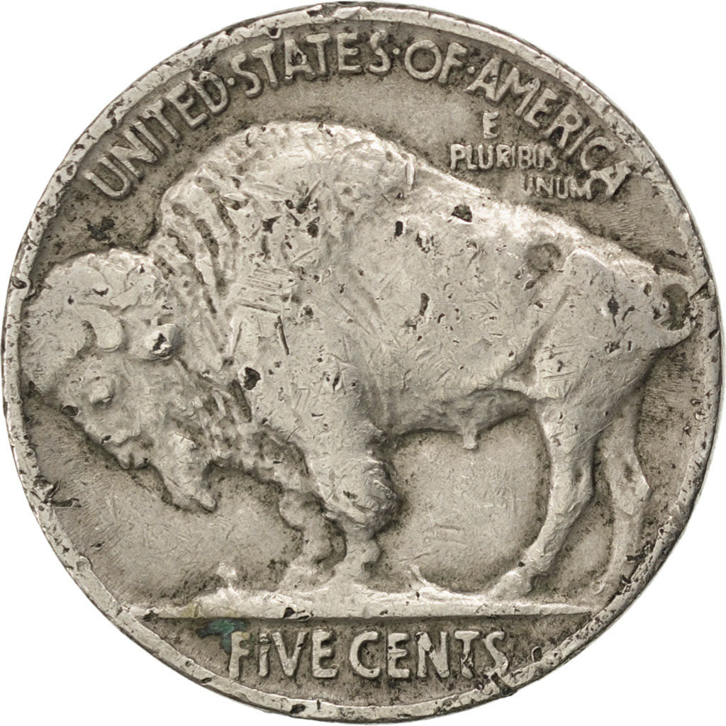 UNITED STATES, Buffalo Nickel, 5 Cents, 1937, U.S. Mint, KM #134, VF(20-25),...
