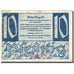 Banknote, Germany, Württemberg, 10 Pfennig château 1947-10 Mehl: WTB 43b