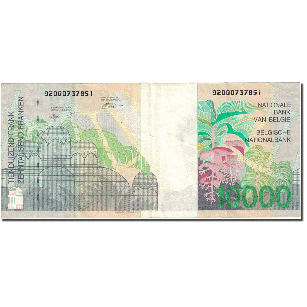 Banknote, Belgium, 10,000 Francs, 1997, Undated (1997), KM:152, EF(40-45)