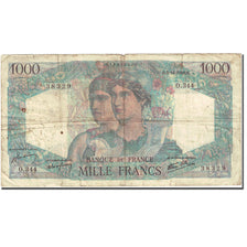 France, 1000 Francs Minerve et Hercule 1945, 1946-10-03 Fay 41.17 Km 130a