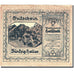 Banknote, Austria, Hallstatt, 50 Heller, montagne, 1920, 1920-12-31, VF(30-35)