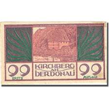 Banknote, Austria, Kirchberg an der Donau, 99 Heller, montagne, 1920