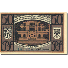 Banknote, Germany, Eberswalde 50 Pfennig Monument 1921-07-01 UNC(63) Mehl 303.1a