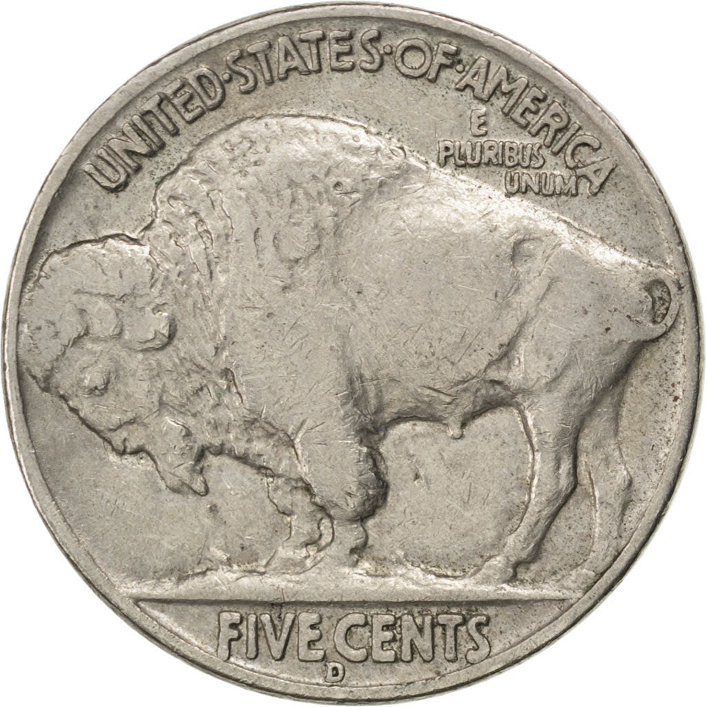 UNITED STATES, Buffalo Nickel, 5 Cents, 1937, U.S. Mint, KM #134, EF(40-45),...