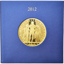 Vème République, 5000 Euros or Hercule 2012, KM 1928