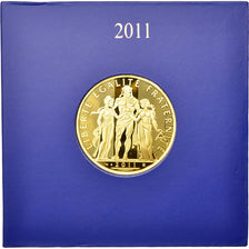 Vème République, 1000 Euros or Hercule 2011, KM 1725