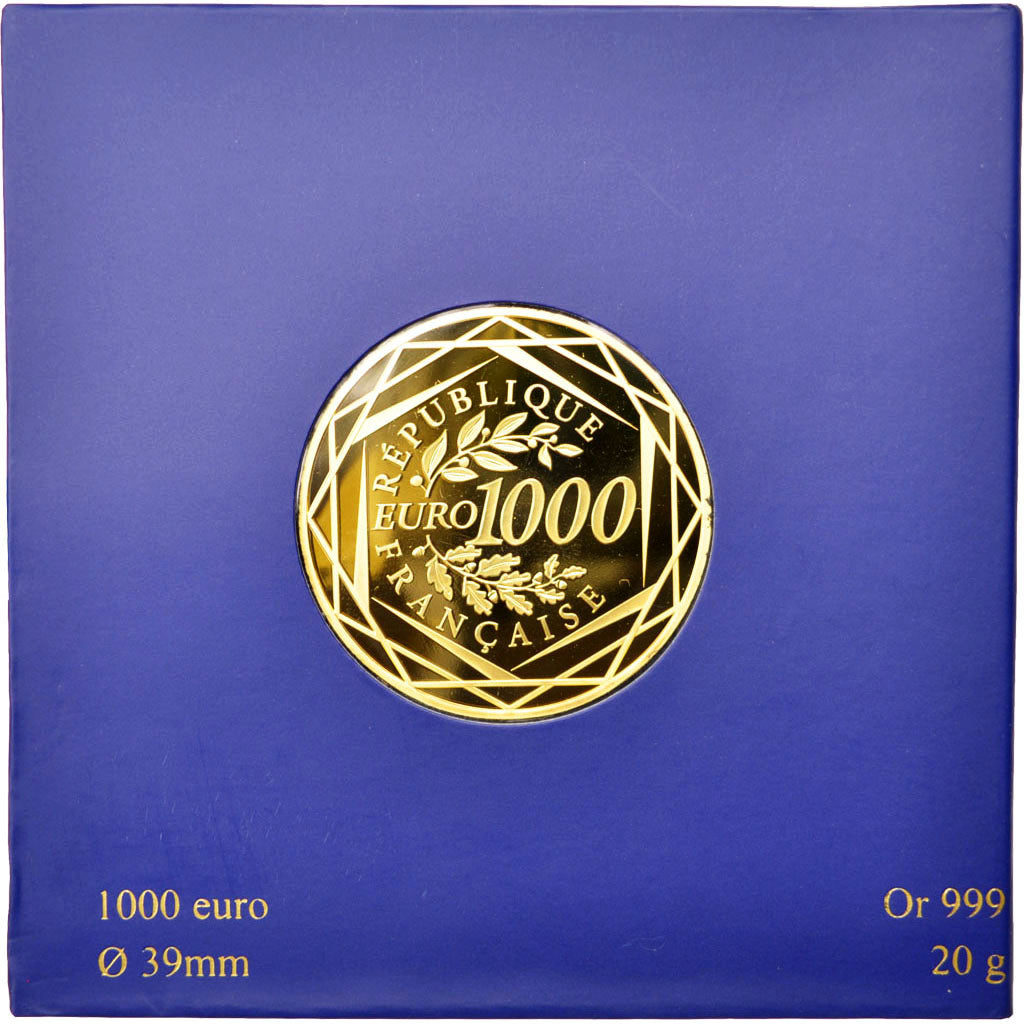 Vème République, 1000 Euros or Hercule 2011, KM 1725