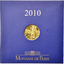 Vème République, 100 Euros or Semeuse 2010