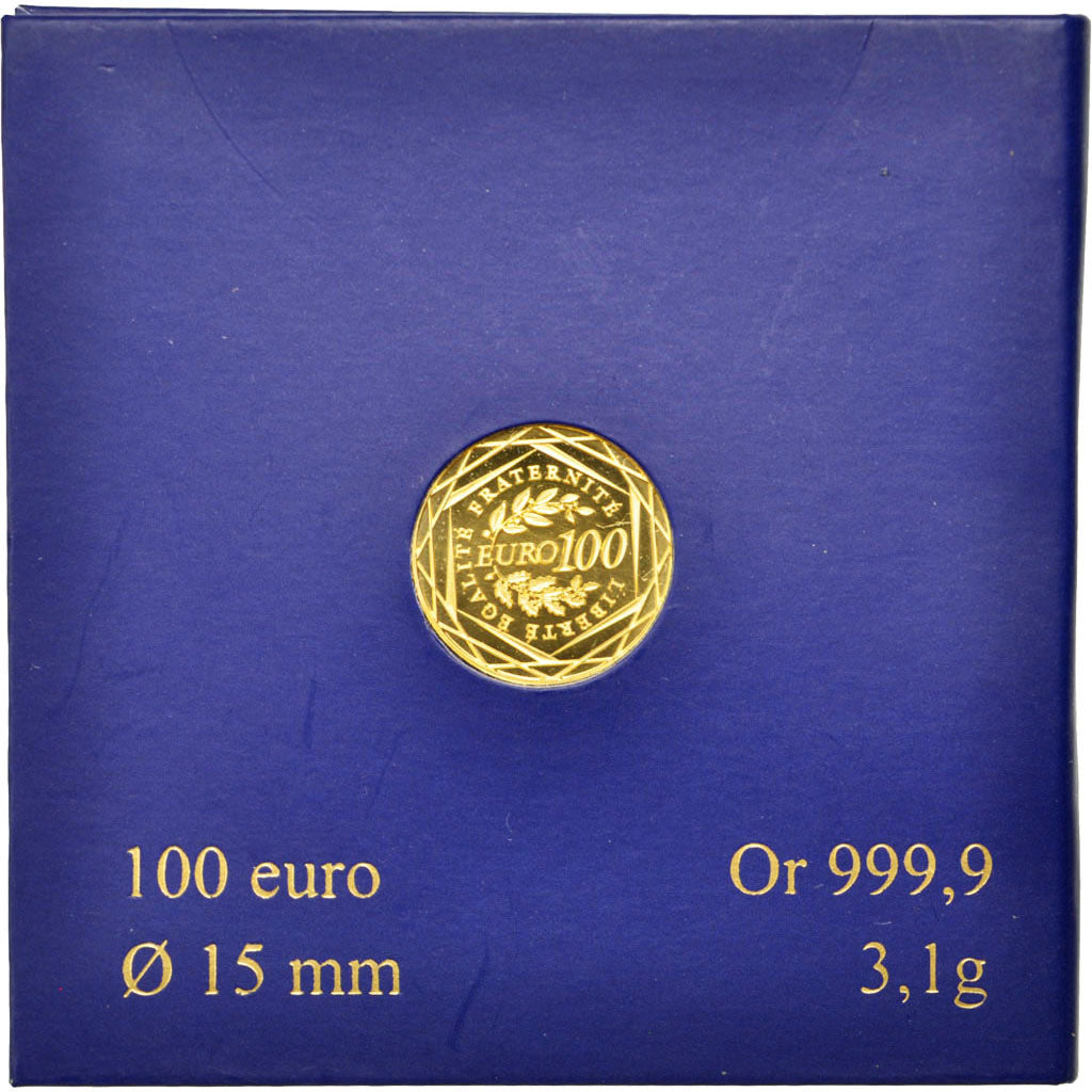 Vème République, 100 Euros or Semeuse 2010