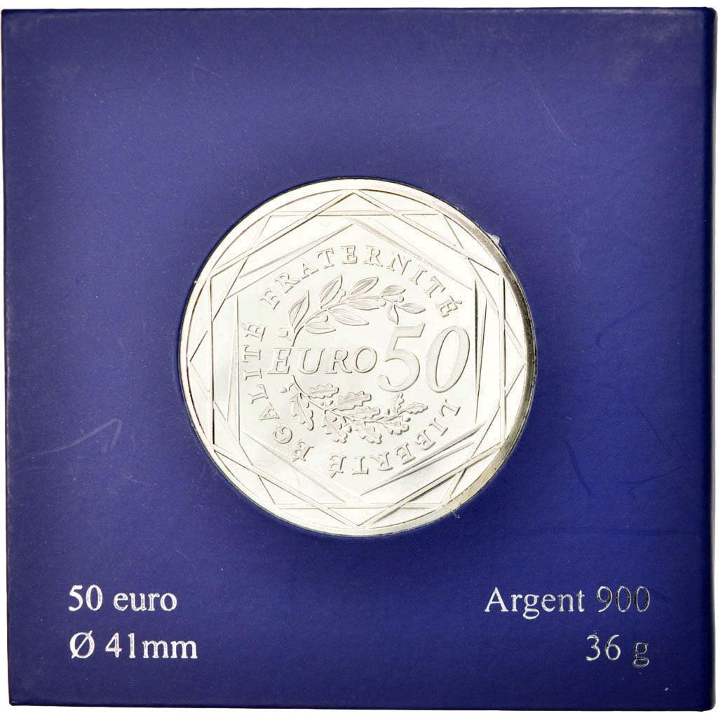 Francia, 50 Euro, 2010, FDC, Argento, Gadoury:9