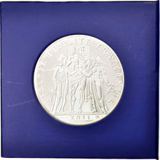 Munten, Frankrijk, 100 Euro, 2011, FDC, Zilver, Gadoury:15, KM:1724