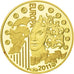 FRANCE, 5 Euro, 2011, Paris, KM #1791, MS(65-70), Gold, 11, 0.50