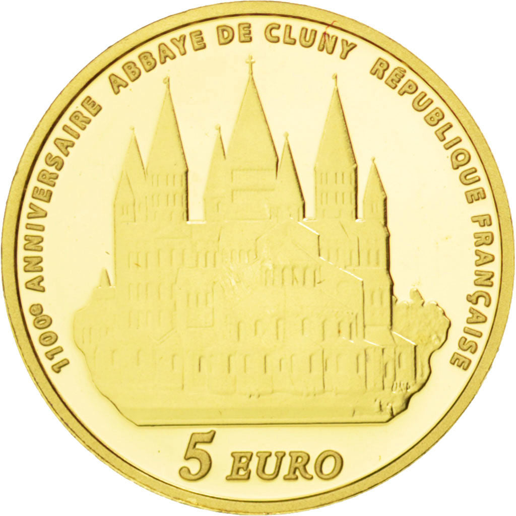 Vème République, 5 Euros or Europa 2010, KM 1680
