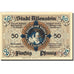 Banknote, Germany, Allenstein, 50 Pfennig, château 1921-04-01 UNC(63) Mehl 13.1