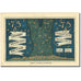 Banknote, Germany, Kahla 75 Pfennig personnage 1921-12-31 AU(55-58) Mehl 668.10a