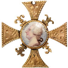 France, Masonic Medal, 1793, AU(55-58), Gold, 2.69
