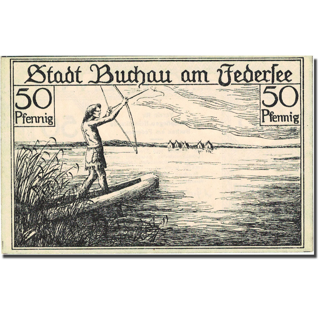 Banconote, Germania, Buchau am Federsee, 50 Pfennig 1921 SPL Mehl 197.1
