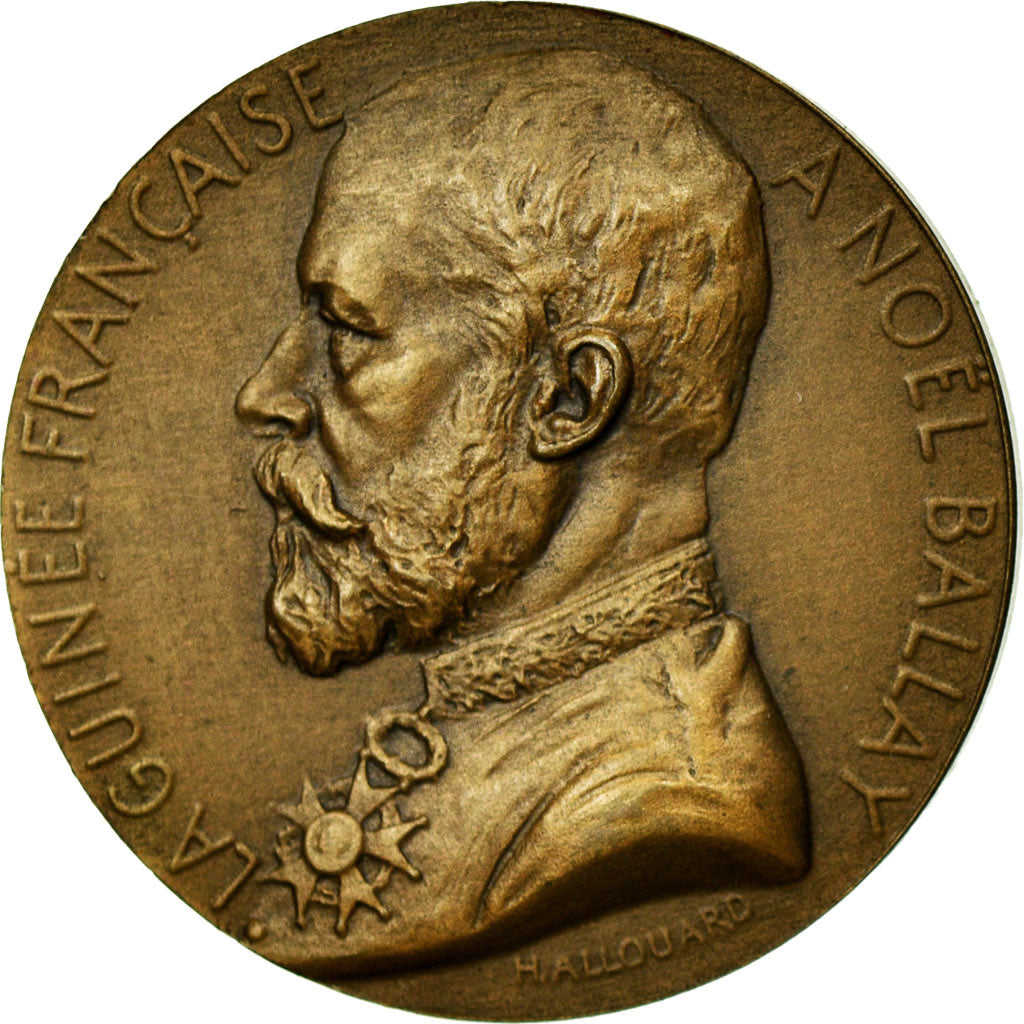 French Guinea, Medal, 1904, AU(55-58), Bronze