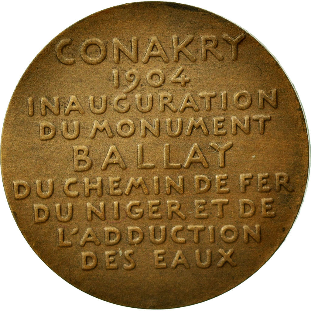 French Guinea, Medal, 1904, AU(55-58), Bronze