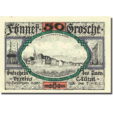Banknote, Germany Coblenz-Lützel 50 Pfennig, gymnastes, 1921, UNC(63) Mehl 234.1