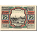 Banknote, Germany, Coblenz-Lützel 75 Pfennig, football, 1921, UNC(63) Mehl 234.1