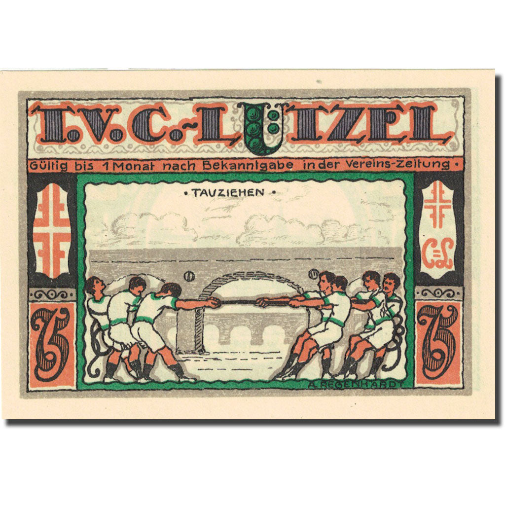 Banconote, Germania, Coblenz-Lützel, 75 Pfennig, adversaires 1921 SPL Mehl 234.1